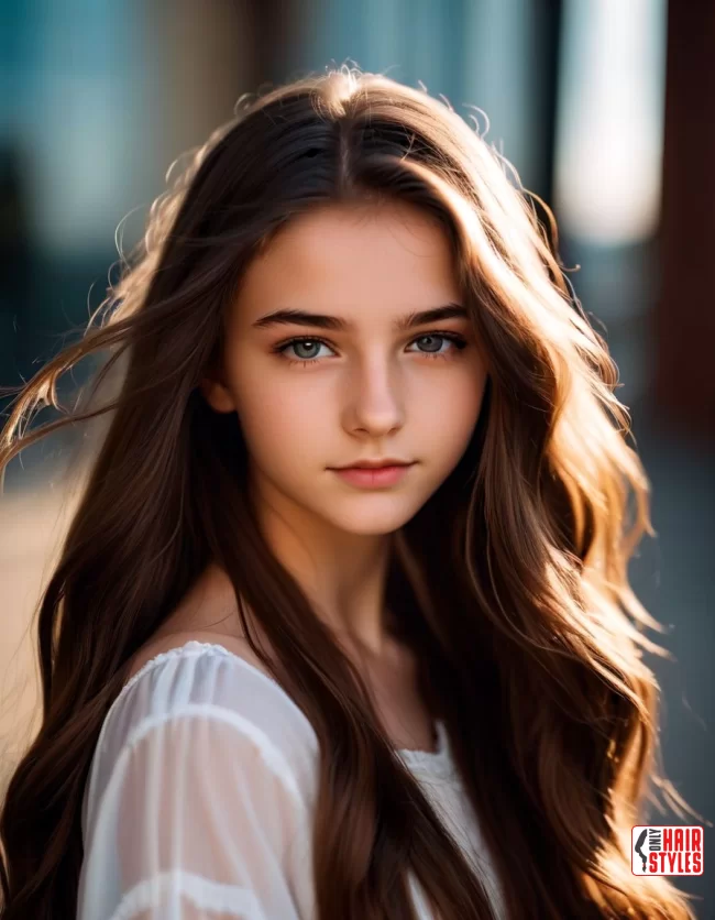 Long and Loose | Top Teen Hairstyles: Trendy Looks For Teens