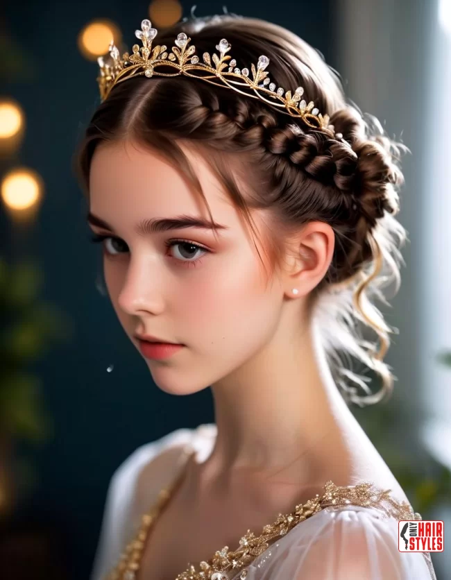 Braided Crown | Top Teen Hairstyles: Trendy Looks For Teens