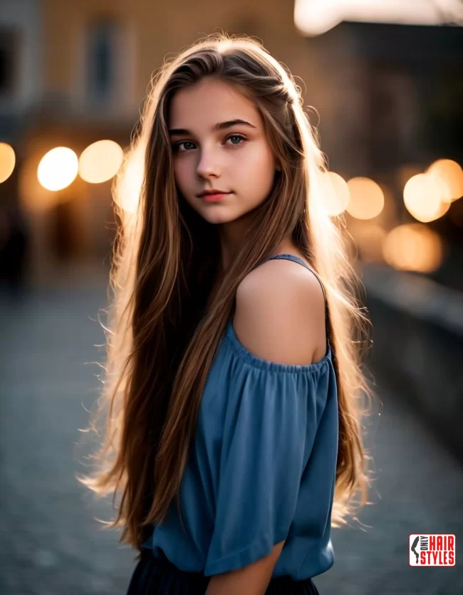Long and Loose | Top Teen Hairstyles: Trendy Looks For Teens