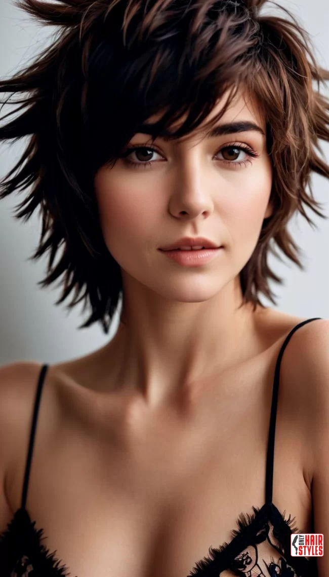 9. Messy Pixie | Trendiest Shaggy Haircuts Of 2024: Unleash Your Style With These 20 Must-Try Looks!