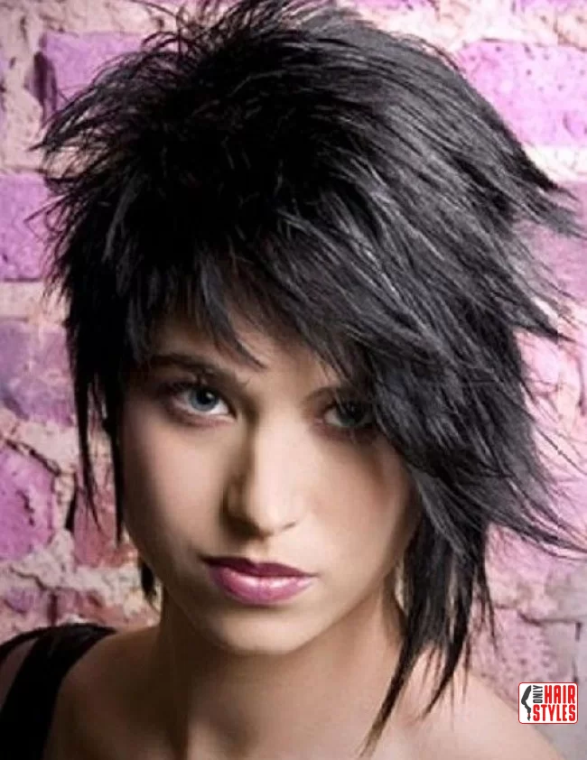 19. Asymmetric Shag | Trendiest Shaggy Haircuts Of 2024: Unleash Your Style With These 20 Must-Try Looks!