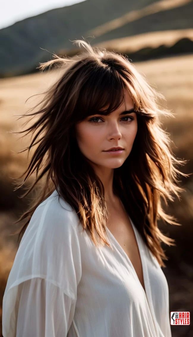 13. Wispy Layers | Trendiest Shaggy Haircuts Of 2024: Unleash Your Style With These 20 Must-Try Looks!