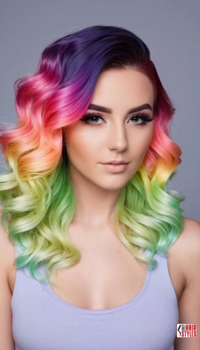 Pastel Rainbow Ombre | Transform Your Look With Stunning Ombre Hairstyles