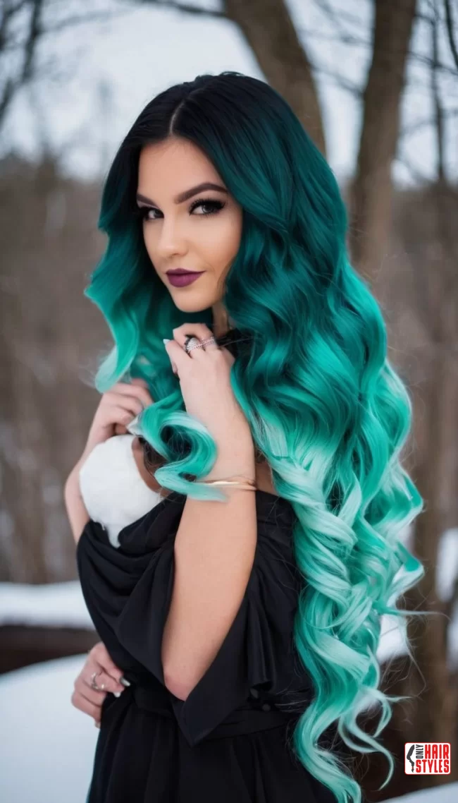 Mermaid-Inspired Teal Ombre | Transform Your Look With Stunning Ombre Hairstyles