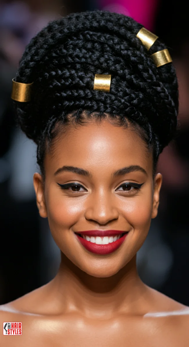 3. Crown Goddess Braid | 10 Goddess Braid Looks For A Full And Textured Style
