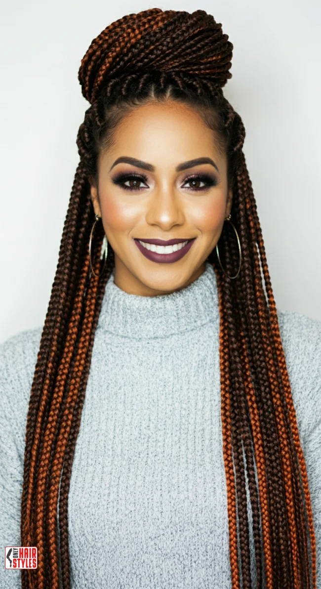 4. Chunky Feed-In Goddess Braids | 10 Goddess Braid Looks For A Full And Textured Style