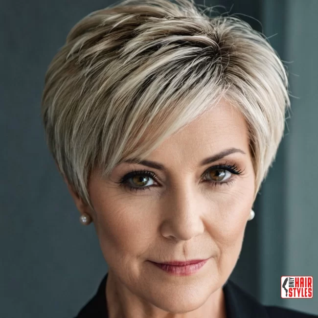 Cropped Cut with Texture | Modern Hairstyles For Older Women