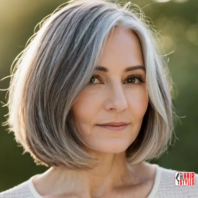 Textured Lob (Long Bob) | Modern Hairstyles For Older Women