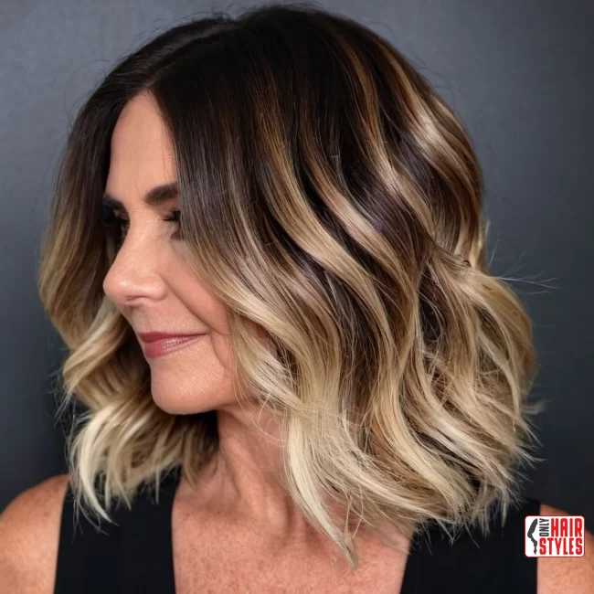 Balayage or Ombre Medium-Length Hair | Modern Hairstyles For Older Women