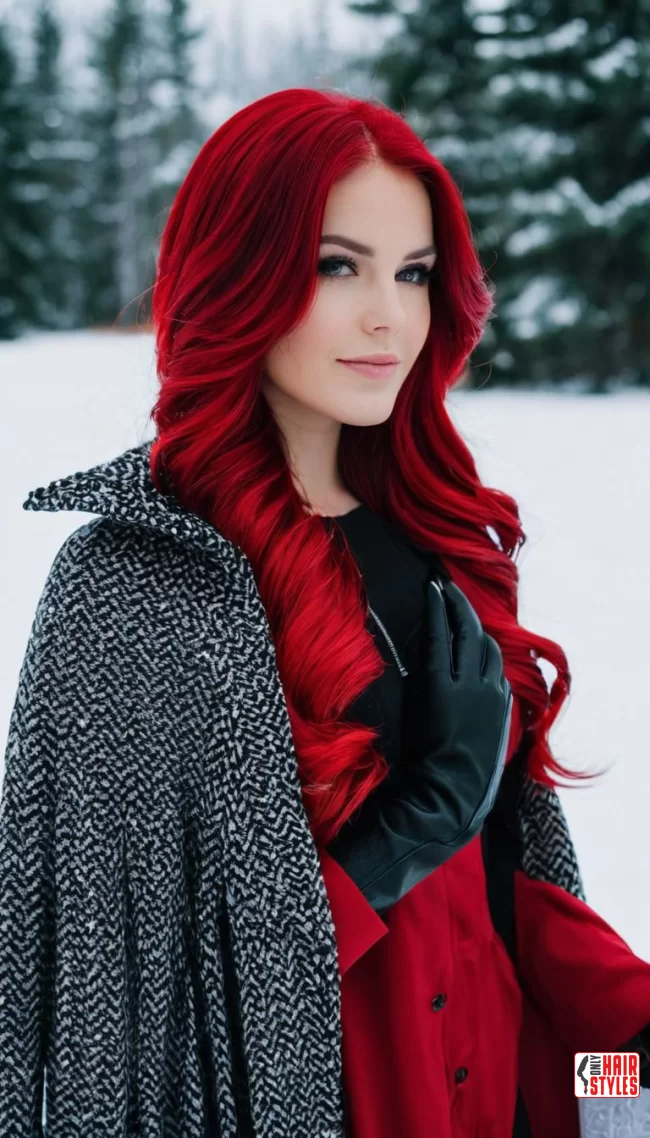 4. Scarlet Elegance | Winter’s Hottest Hair Color: Top Red Shades To Embrace This Winter