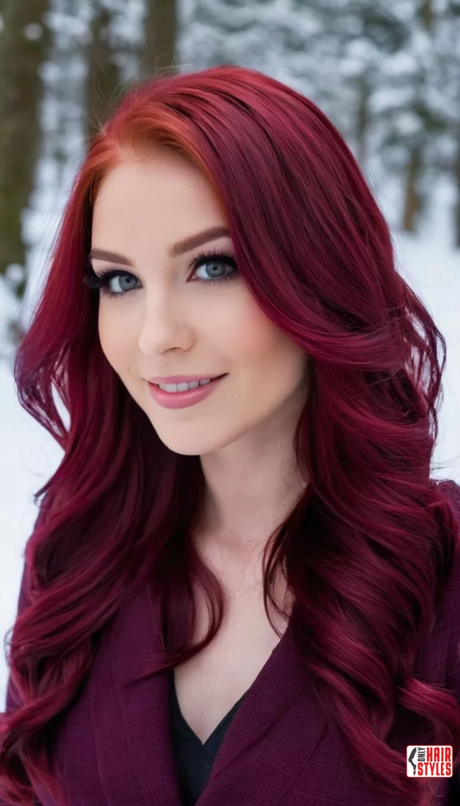 5. Berry Bliss | Winter’s Hottest Hair Color: Top Red Shades To Embrace This Winter