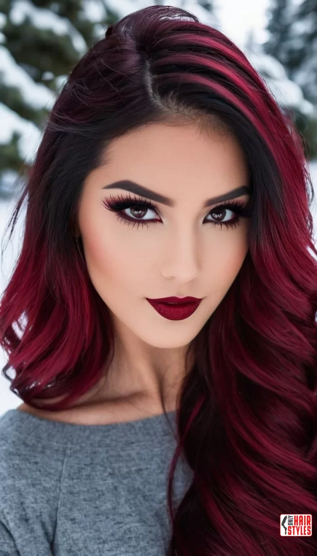 6. Cherry Bombshell | Winter’s Hottest Hair Color: Top Red Shades To Embrace This Winter