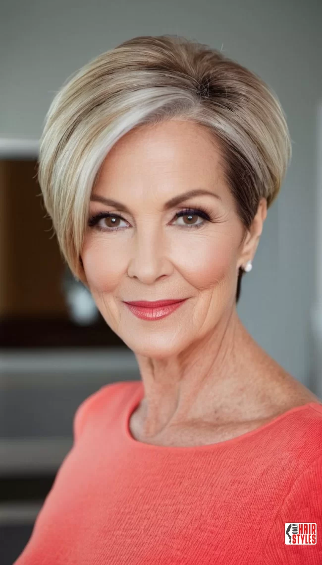 24. Short and Sleek | 30 Popular Hairstyles For Women Over 60