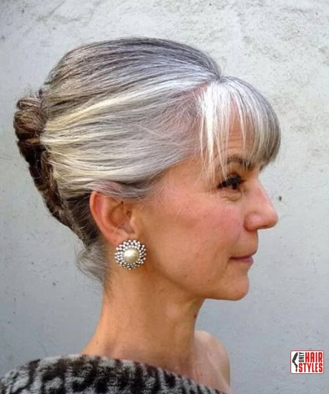 14. Elegant Updo | 30 Popular Hairstyles For Women Over 60