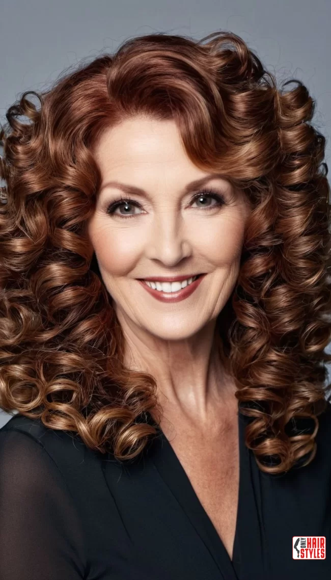 12. Bouncy Curls | 30 Popular Hairstyles For Women Over 60