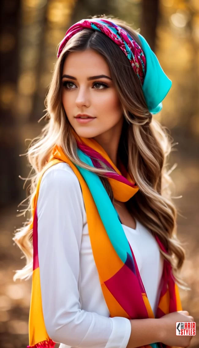 Headband Bliss | Scarf Chic: Elevate Your Style With A Scarf In Your Hair