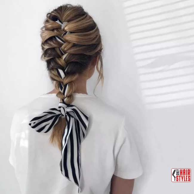 Fishtail Finesse | Scarf Chic: Elevate Your Style With A Scarf In Your Hair