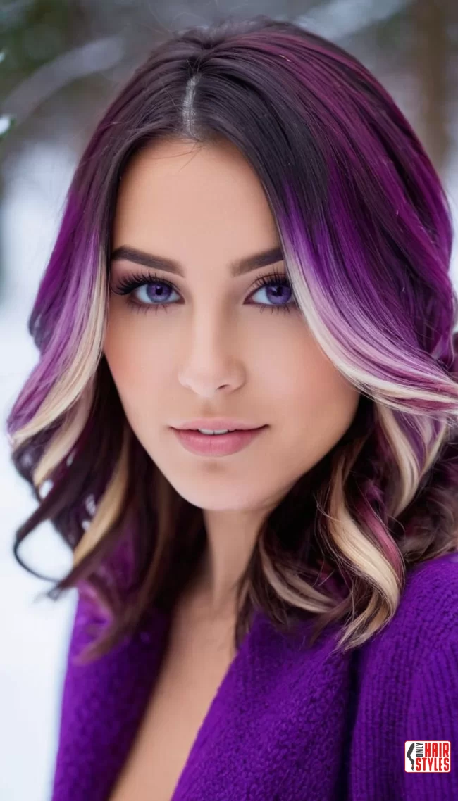 2. Peek-a-Boo Highlights | Radiant Transformations: Trendy Hairstyles With Highlights To Illuminate Your Look