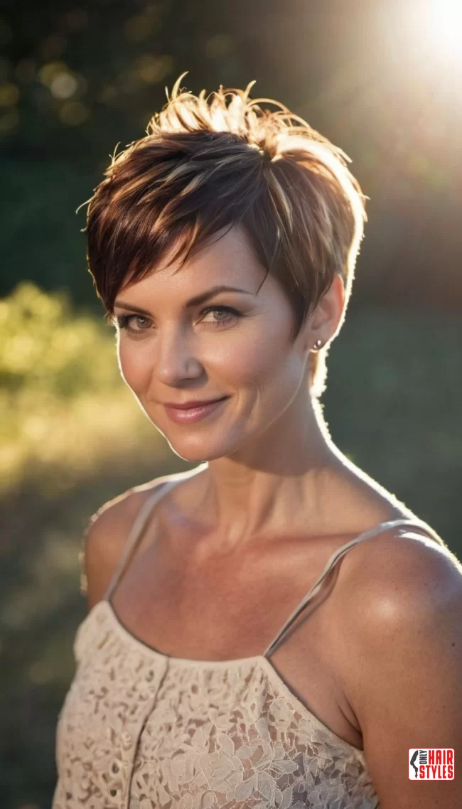 Power Pixie | 25 Short Hairstyles To Feel Great In Your 40S 