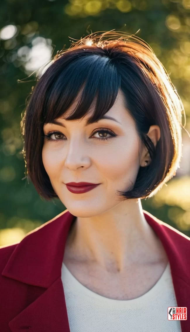Retro-Inspired Bob | 25 Short Hairstyles To Feel Great In Your 40S 
