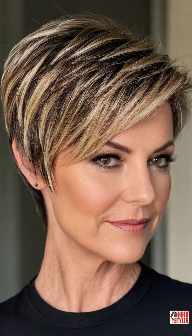 Textured Crop | 25 Short Hairstyles To Feel Great In Your 40S 