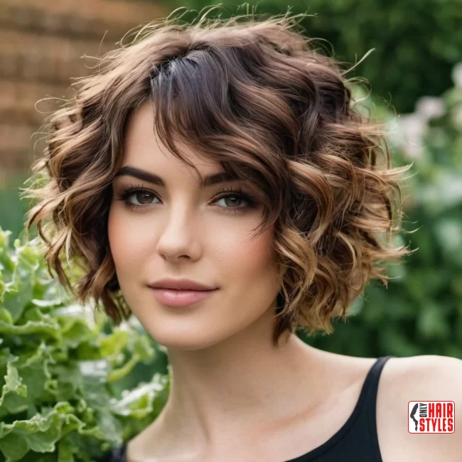 Messy Textured Crop | 20 Chic Short Hairstyles For Thick Wavy Hair
