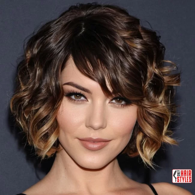 Textured Bob | 20 Chic Short Hairstyles For Thick Wavy Hair