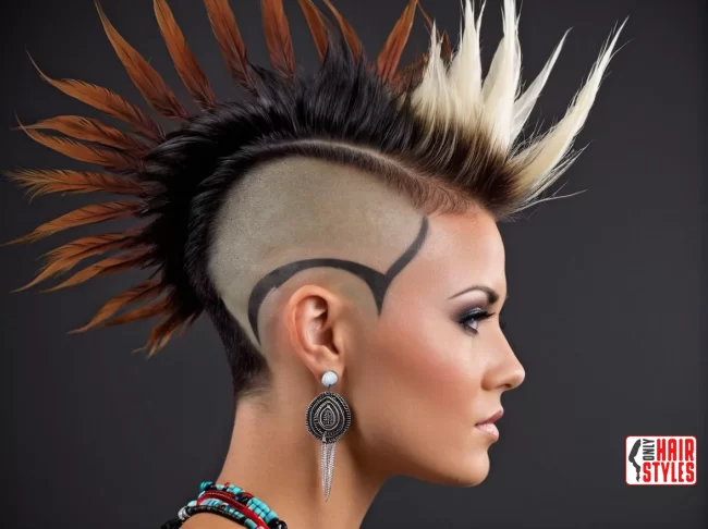 Cultural Fusion: Mohawk with Tribal Accents | Bold And Trendy: Mohawk Hairstyles In Modern Fashion