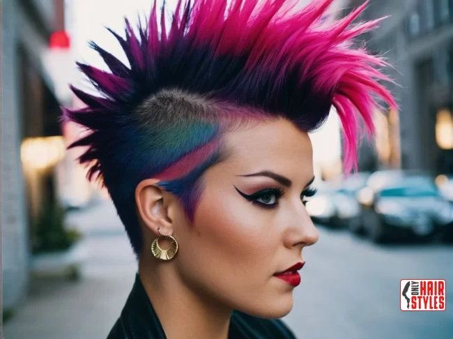 Colorful Rebel | Bold And Trendy: Mohawk Hairstyles In Modern Fashion