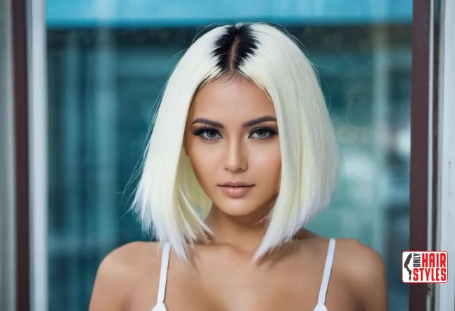 Bob With Center Parting: Latest Hairstyle Trend! | Bob With Center Parting: Latest Hairstyle Trend!