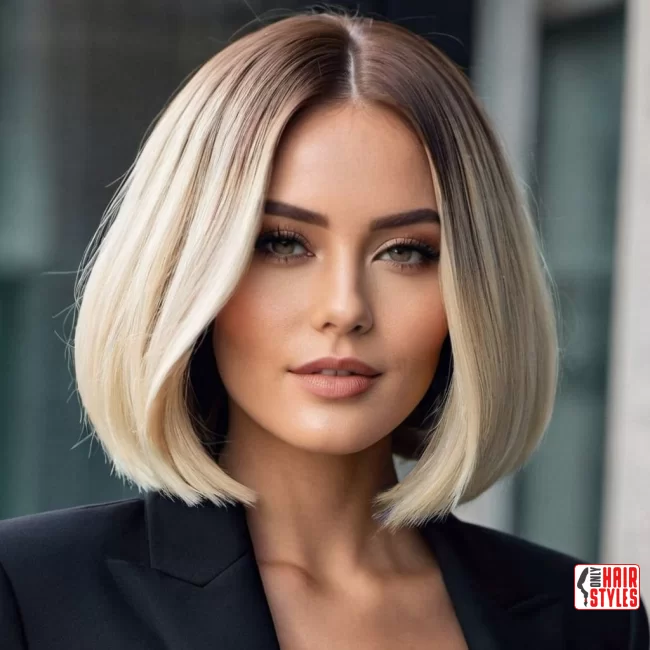 Who does the bob with a center parting suit? | Bob With Center Parting: Latest Hairstyle Trend!