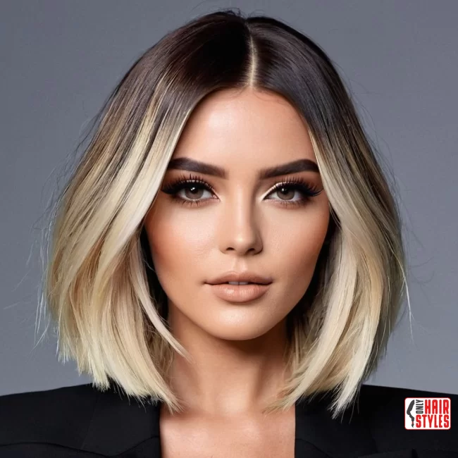 Modern Interpretations | Bob With Center Parting: Latest Hairstyle Trend!