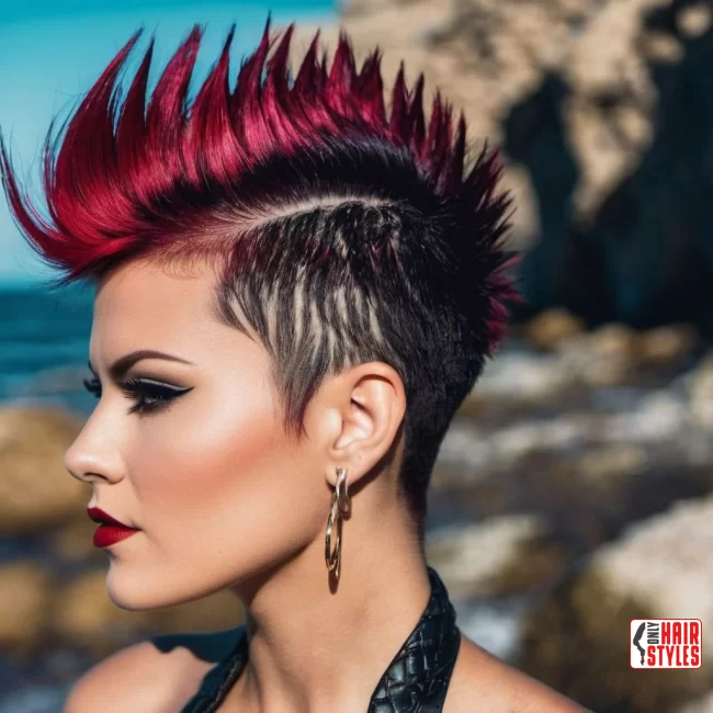 8. Bold Mohawk for a Daring Statement | 40 Short Hairstyles That Define Sexy Sophistication In The Last Year