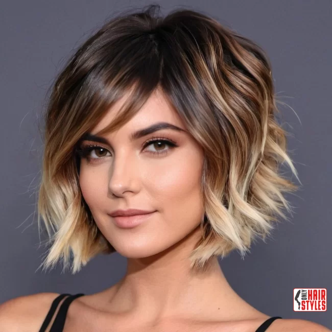 22. Balayage Bliss: Short Ombre Effect | 40 Short Hairstyles That Define Sexy Sophistication In The Last Year