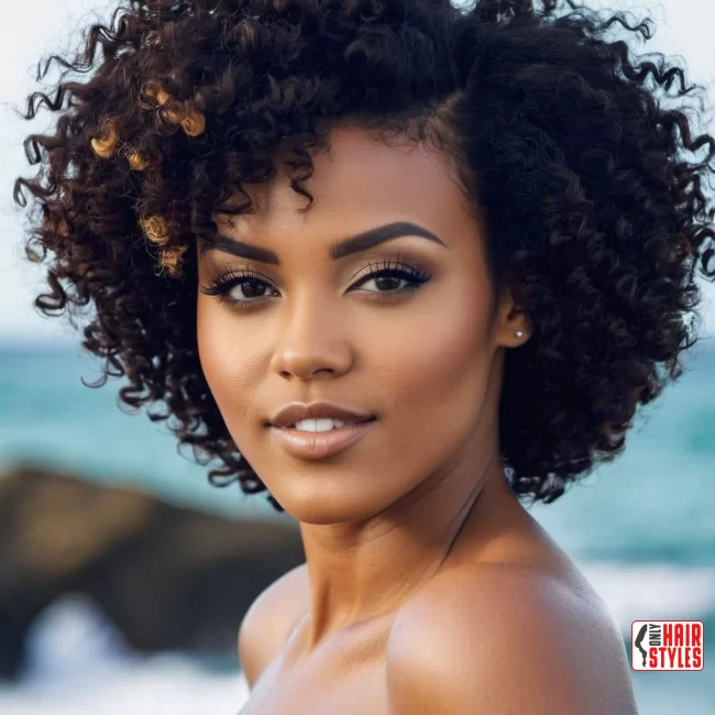 23. Rocking the Curls: Short Afro | 40 Short Hairstyles That Define Sexy Sophistication In The Last Year