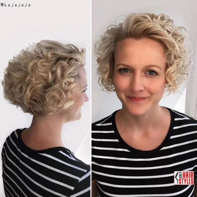11. Curly Bob for a Playful Vibe | 40 Short Hairstyles That Define Sexy Sophistication In The Last Year