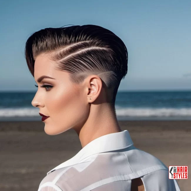 16. Slicked-Back Undercut for a Modern Edge | 40 Short Hairstyles That Define Sexy Sophistication In The Last Year