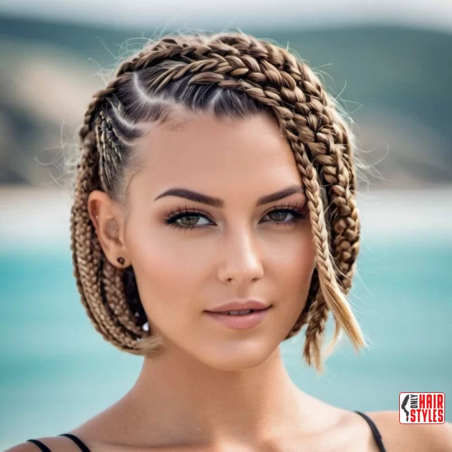 25. Braided Beauty: Short Braided Bob | 40 Short Hairstyles That Define Sexy Sophistication In The Last Year
