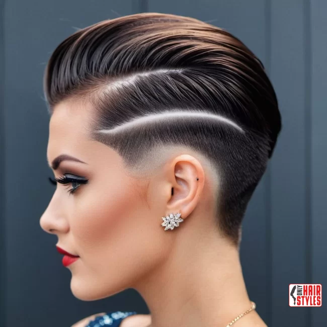 16. Slicked-Back Undercut for a Modern Edge | 40 Short Hairstyles That Define Sexy Sophistication In The Last Year