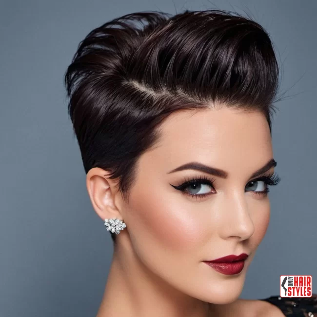 24. Modern Pompadour for a Dapper Look | 40 Short Hairstyles That Define Sexy Sophistication In The Last Year