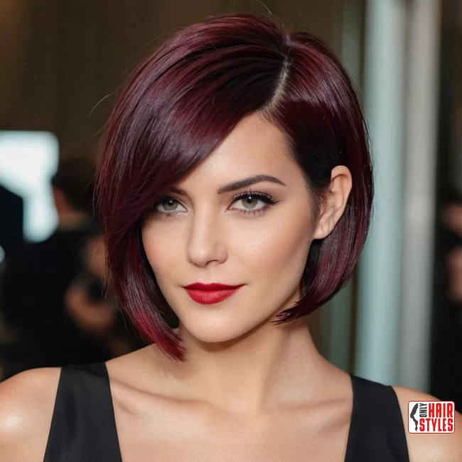 5. Chic Asymmetrical Bob | 40 Short Hairstyles That Define Sexy Sophistication In The Last Year