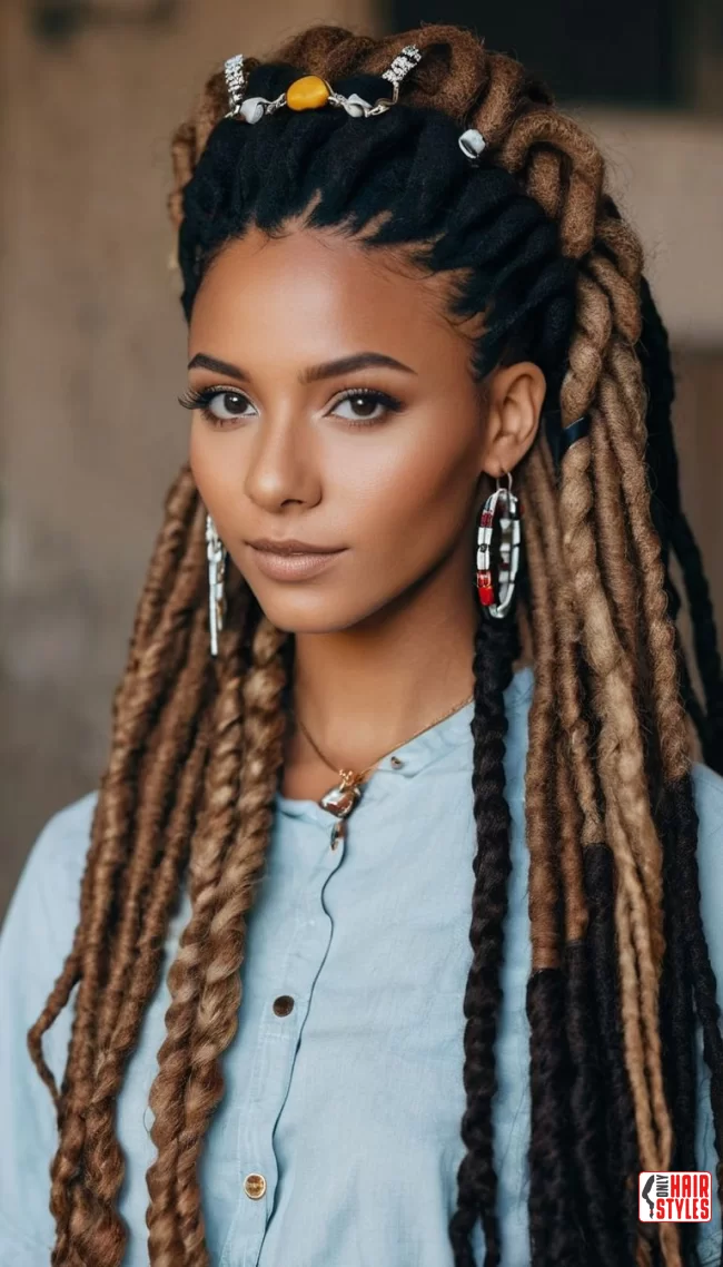 Accessories in Dreads | Dive Into The World Of Trendsetting Dreadlocks Hairstyles