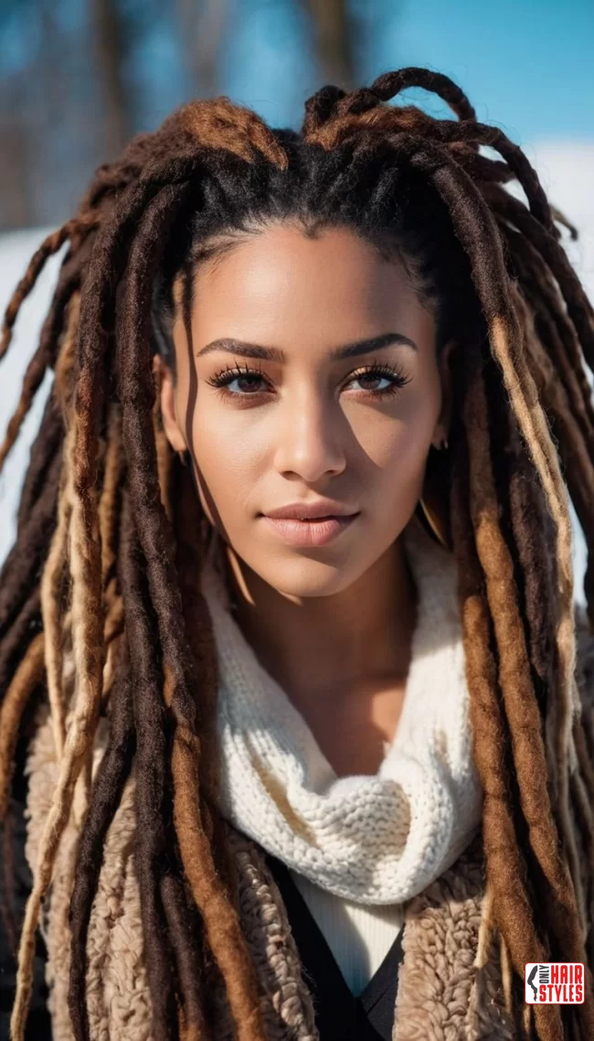 Half-Up Half-Down Dreads | Dive Into The World Of Trendsetting Dreadlocks Hairstyles