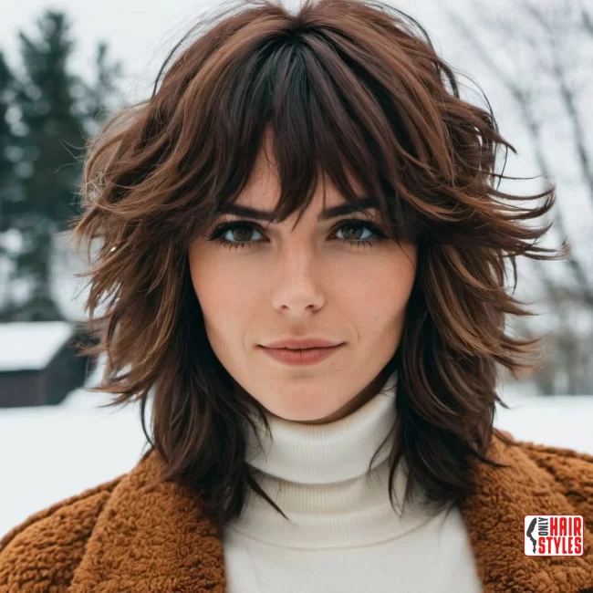 3. Shoulder-Length Shag | Hairstyle Trends For Winter 2024: 7 Hottest Haircuts