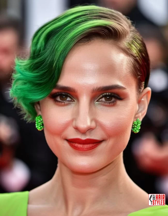 Neon Green | 2024 Vogue Hair Color Trends: Embrace The Hues