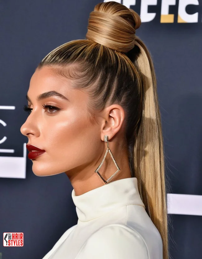 9. Rubber Band Top Knot | 10 Quick And Cute Rubber Band Hairstyles For Every Occasion