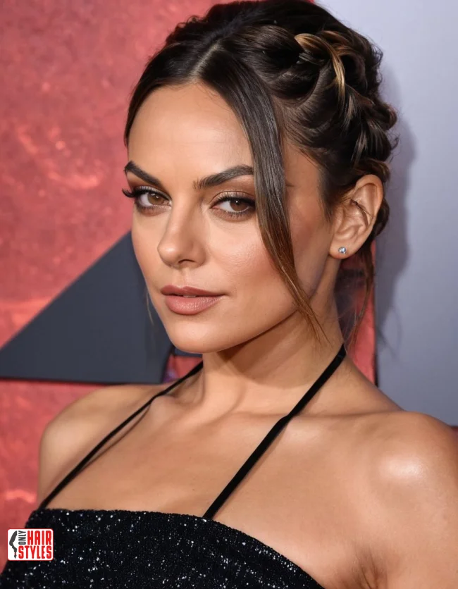 6. Rubber Band Side-Swept Style | 10 Quick And Cute Rubber Band Hairstyles For Every Occasion