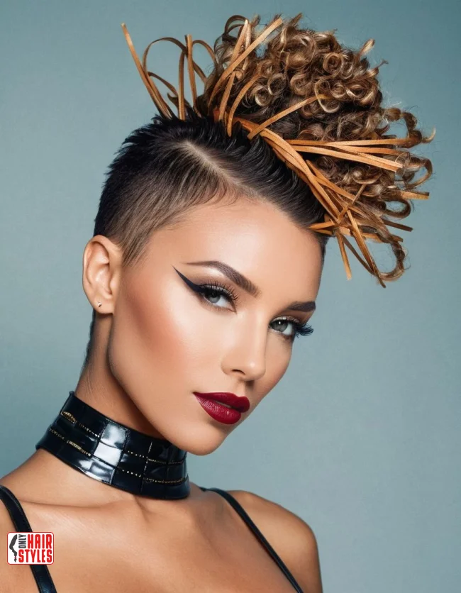5. Rubber Band Faux Hawk | 10 Quick And Cute Rubber Band Hairstyles For Every Occasion