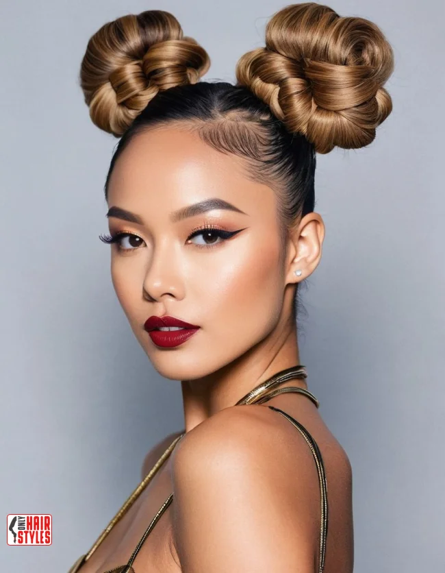 3. Rubber Band Double Buns | 10 Quick And Cute Rubber Band Hairstyles For Every Occasion