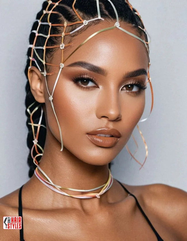 10. Rubber Band Grid | 10 Quick And Cute Rubber Band Hairstyles For Every Occasion